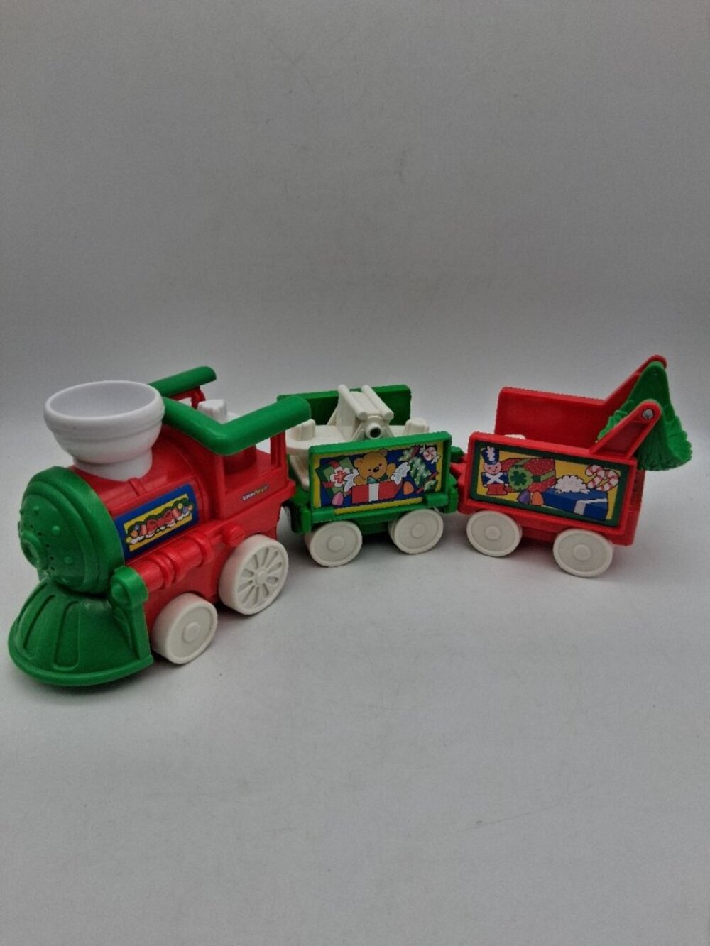 Fisher Price Little People Christmas Musical Train Playset Works